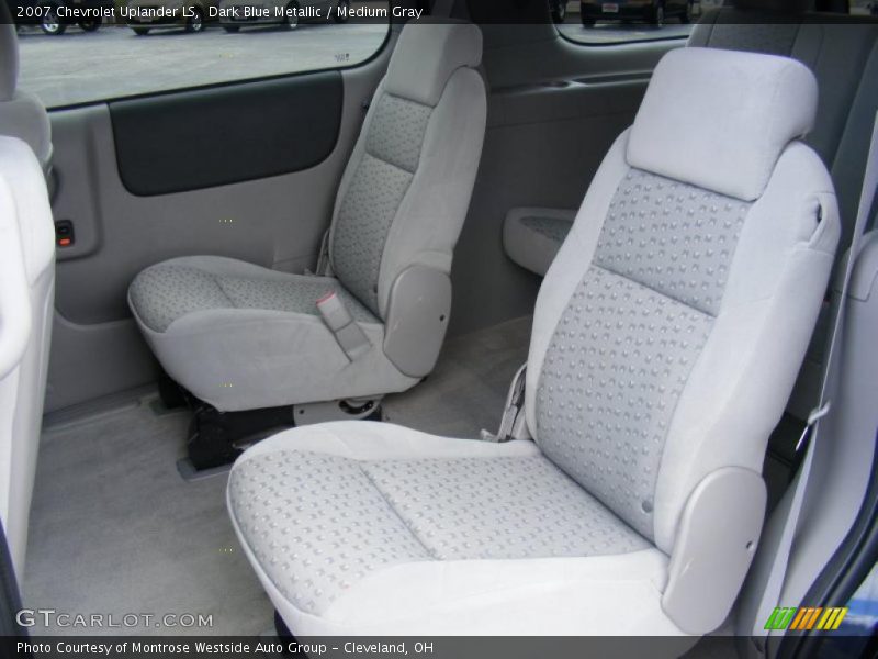 Dark Blue Metallic / Medium Gray 2007 Chevrolet Uplander LS