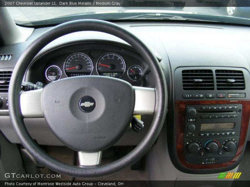 Dark Blue Metallic / Medium Gray 2007 Chevrolet Uplander LS