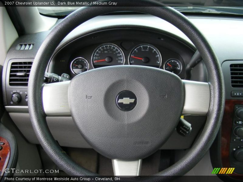 Dark Blue Metallic / Medium Gray 2007 Chevrolet Uplander LS