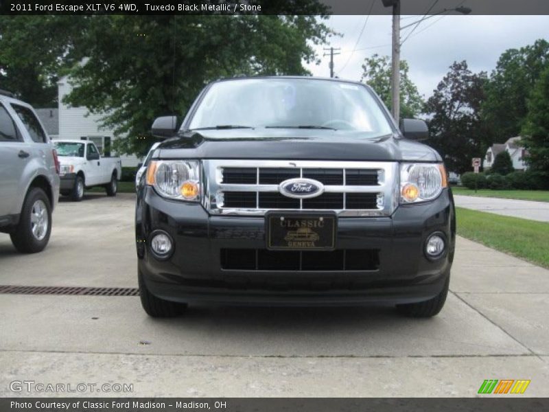 Tuxedo Black Metallic / Stone 2011 Ford Escape XLT V6 4WD