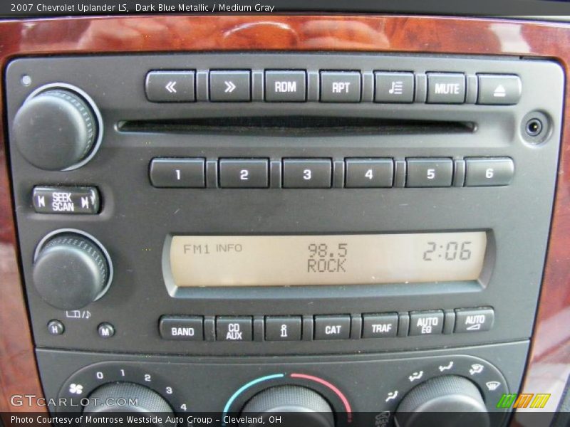Dark Blue Metallic / Medium Gray 2007 Chevrolet Uplander LS
