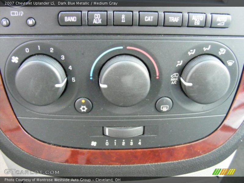 Dark Blue Metallic / Medium Gray 2007 Chevrolet Uplander LS