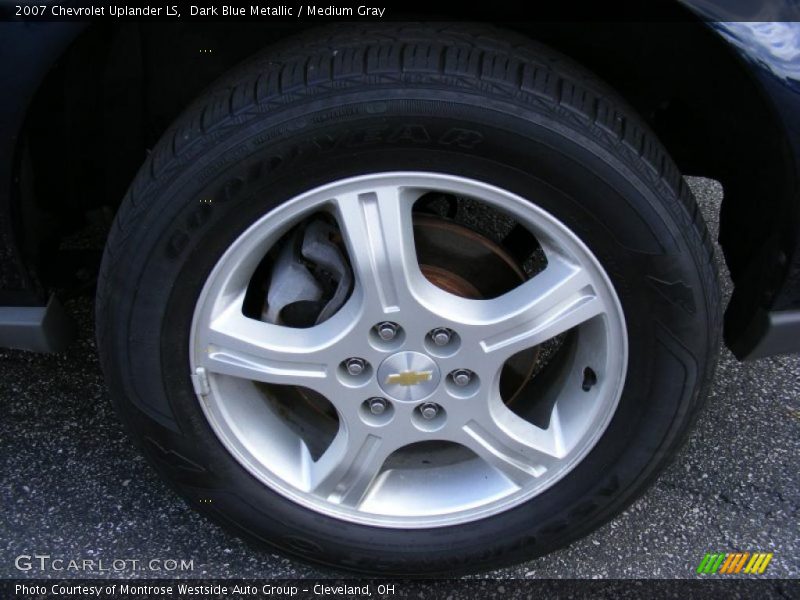 Dark Blue Metallic / Medium Gray 2007 Chevrolet Uplander LS