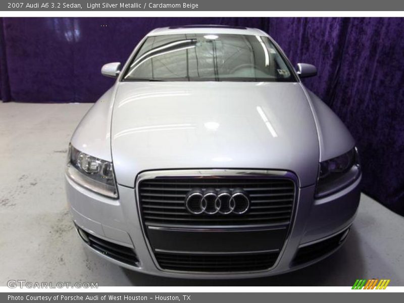 Light Silver Metallic / Cardamom Beige 2007 Audi A6 3.2 Sedan