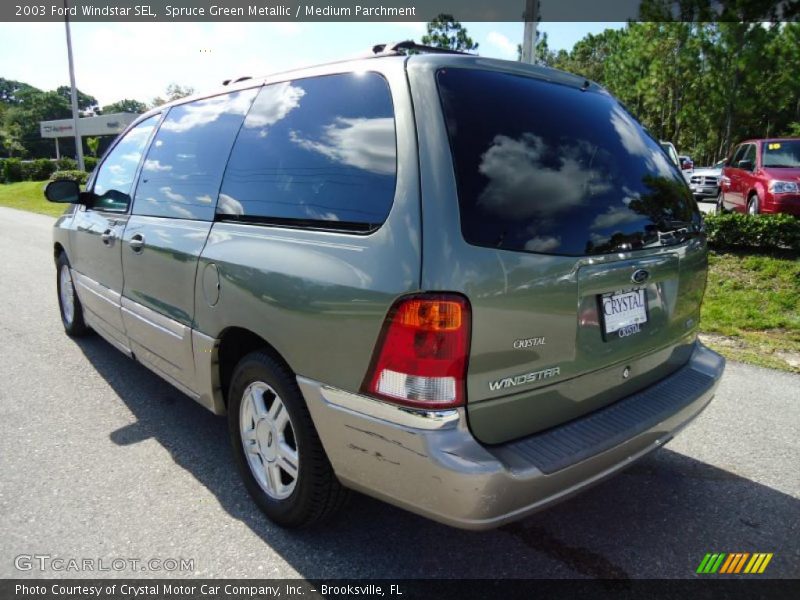 Spruce Green Metallic / Medium Parchment 2003 Ford Windstar SEL