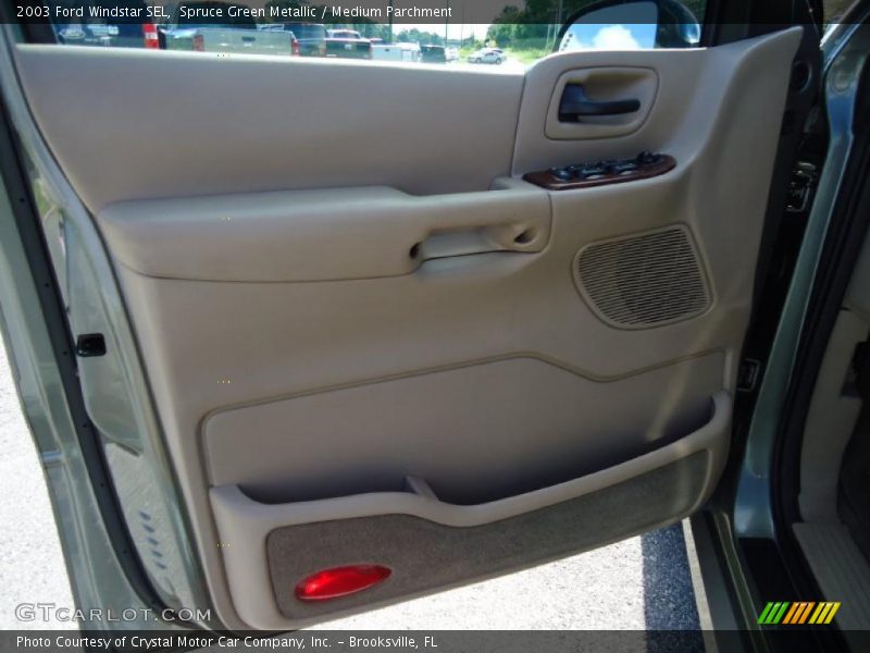 Spruce Green Metallic / Medium Parchment 2003 Ford Windstar SEL