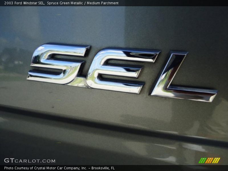 Spruce Green Metallic / Medium Parchment 2003 Ford Windstar SEL