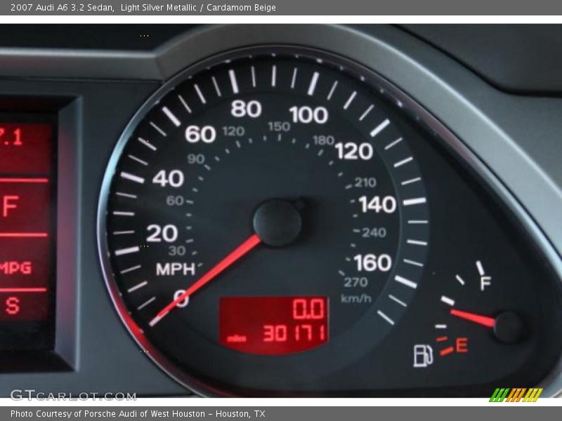 Light Silver Metallic / Cardamom Beige 2007 Audi A6 3.2 Sedan