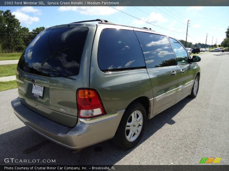 Spruce Green Metallic / Medium Parchment 2003 Ford Windstar SEL