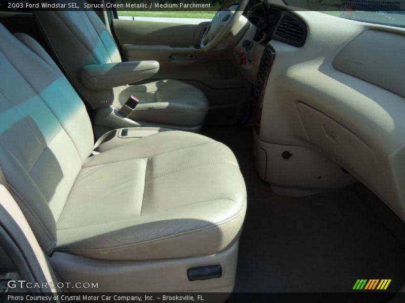Spruce Green Metallic / Medium Parchment 2003 Ford Windstar SEL