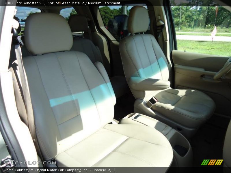 Spruce Green Metallic / Medium Parchment 2003 Ford Windstar SEL