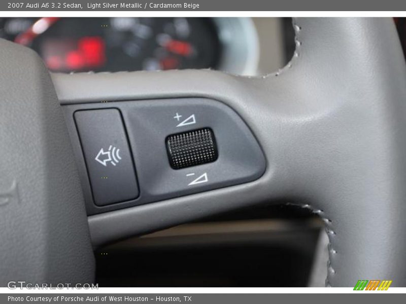 Light Silver Metallic / Cardamom Beige 2007 Audi A6 3.2 Sedan