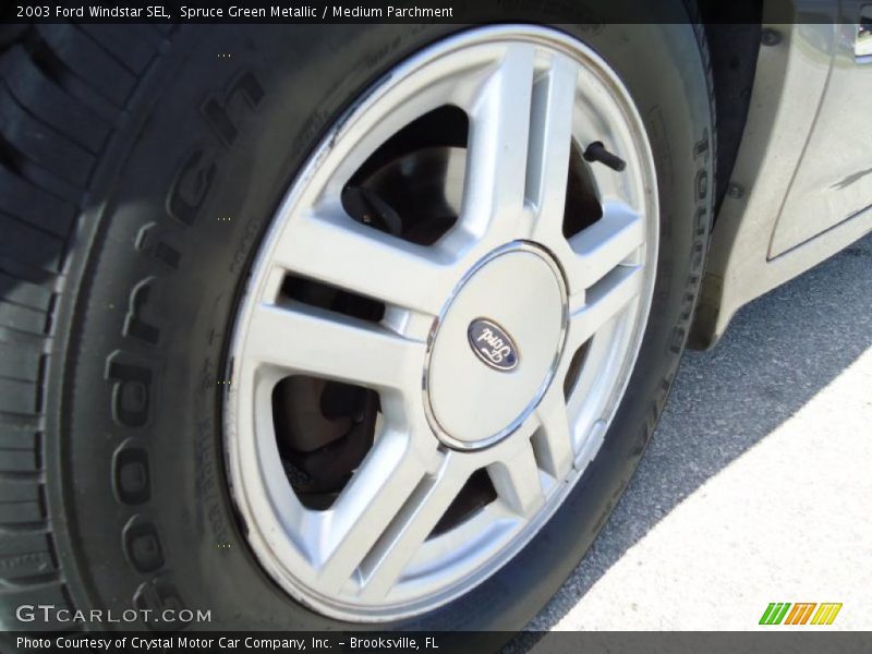 Spruce Green Metallic / Medium Parchment 2003 Ford Windstar SEL