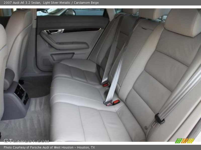 Light Silver Metallic / Cardamom Beige 2007 Audi A6 3.2 Sedan