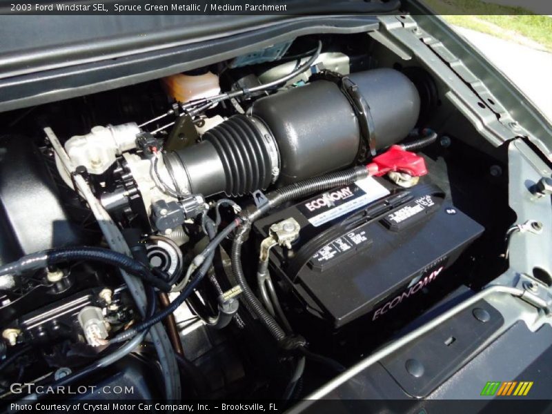 Spruce Green Metallic / Medium Parchment 2003 Ford Windstar SEL