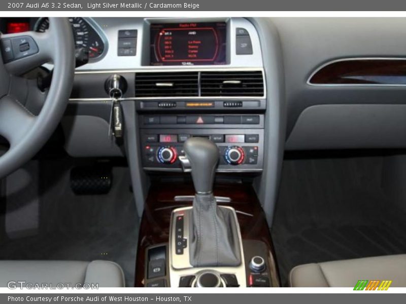 Light Silver Metallic / Cardamom Beige 2007 Audi A6 3.2 Sedan
