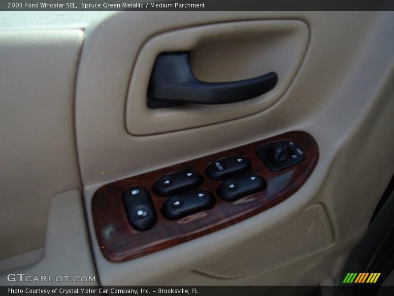 Spruce Green Metallic / Medium Parchment 2003 Ford Windstar SEL