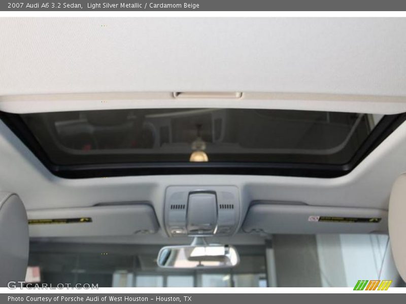 Light Silver Metallic / Cardamom Beige 2007 Audi A6 3.2 Sedan