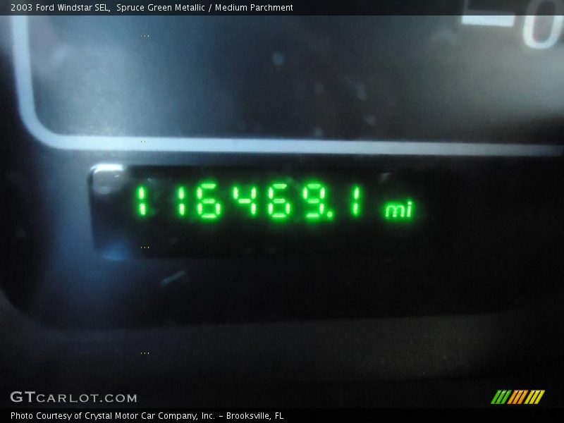 Spruce Green Metallic / Medium Parchment 2003 Ford Windstar SEL