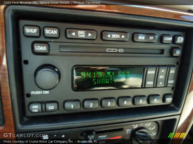 Spruce Green Metallic / Medium Parchment 2003 Ford Windstar SEL