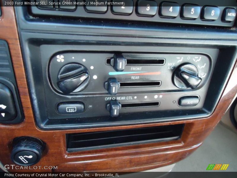 Spruce Green Metallic / Medium Parchment 2003 Ford Windstar SEL