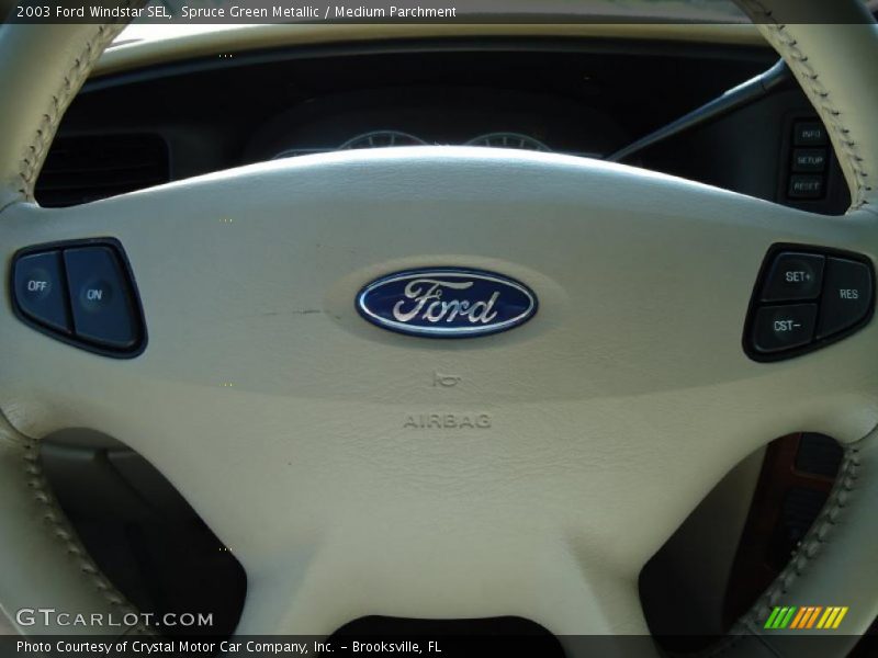 Spruce Green Metallic / Medium Parchment 2003 Ford Windstar SEL
