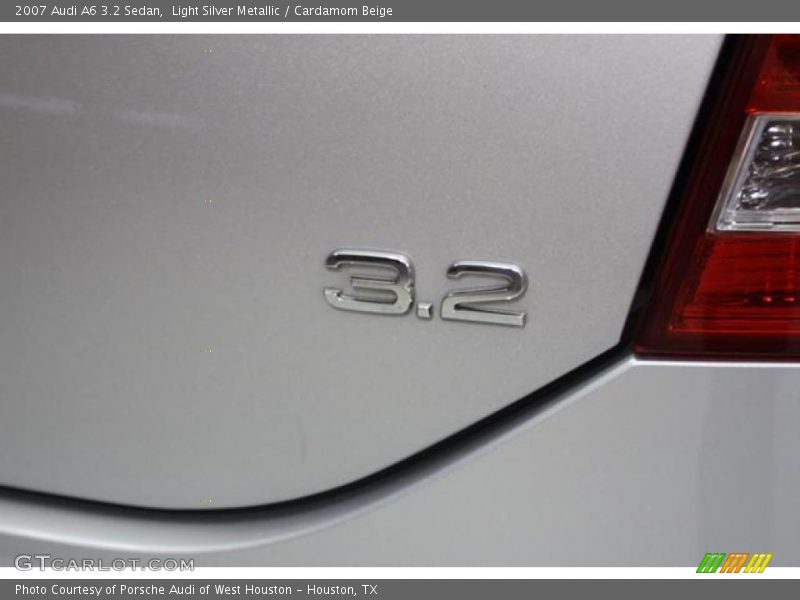 Light Silver Metallic / Cardamom Beige 2007 Audi A6 3.2 Sedan