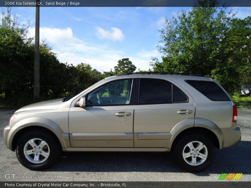 Sand Beige / Beige 2006 Kia Sorento LX