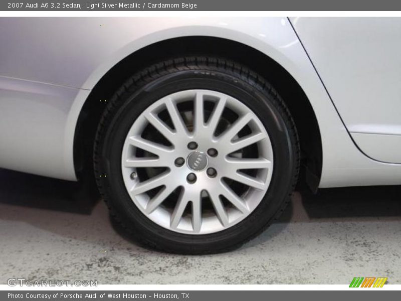 Light Silver Metallic / Cardamom Beige 2007 Audi A6 3.2 Sedan
