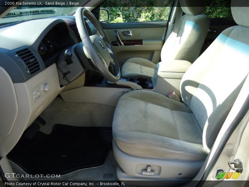 Sand Beige / Beige 2006 Kia Sorento LX