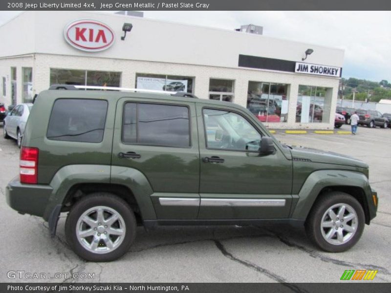 Jeep Green Metallic / Pastel Slate Gray 2008 Jeep Liberty Limited 4x4