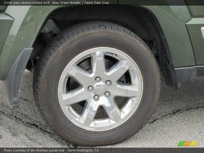 Jeep Green Metallic / Pastel Slate Gray 2008 Jeep Liberty Limited 4x4