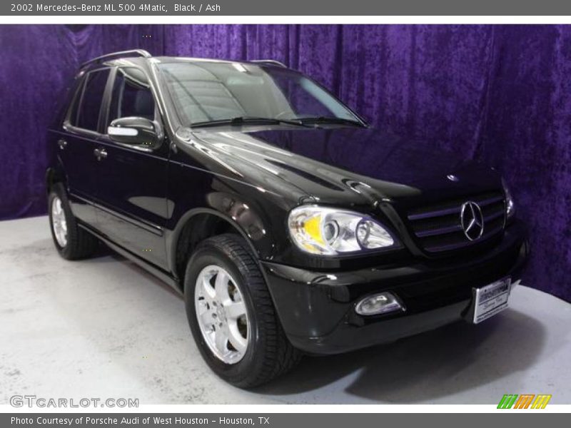 Black / Ash 2002 Mercedes-Benz ML 500 4Matic