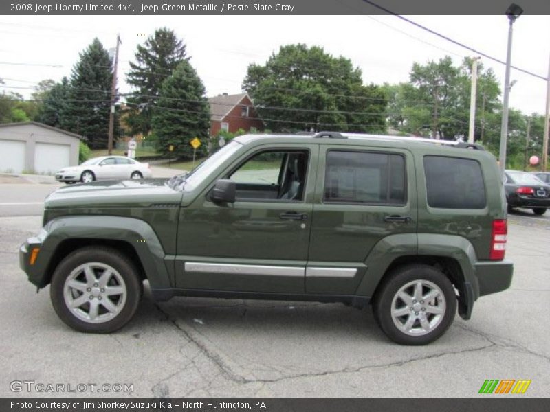 Jeep Green Metallic / Pastel Slate Gray 2008 Jeep Liberty Limited 4x4