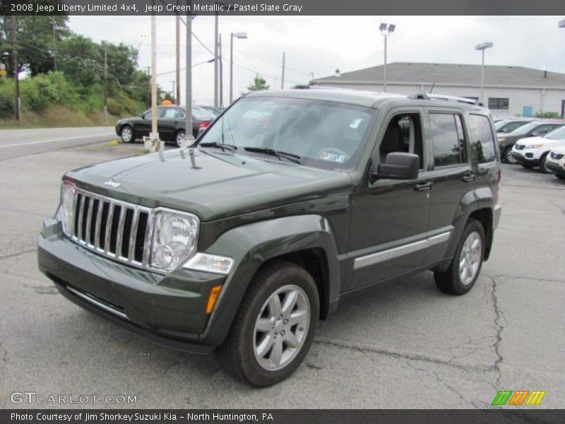 Jeep Green Metallic / Pastel Slate Gray 2008 Jeep Liberty Limited 4x4