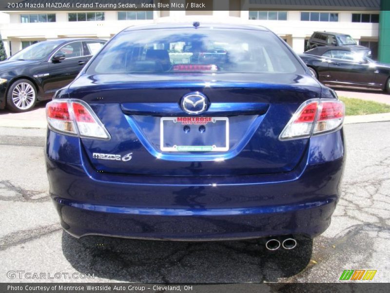 Kona Blue Mica / Black 2010 Mazda MAZDA6 i Grand Touring Sedan