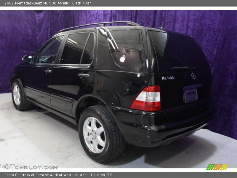 Black / Ash 2002 Mercedes-Benz ML 500 4Matic
