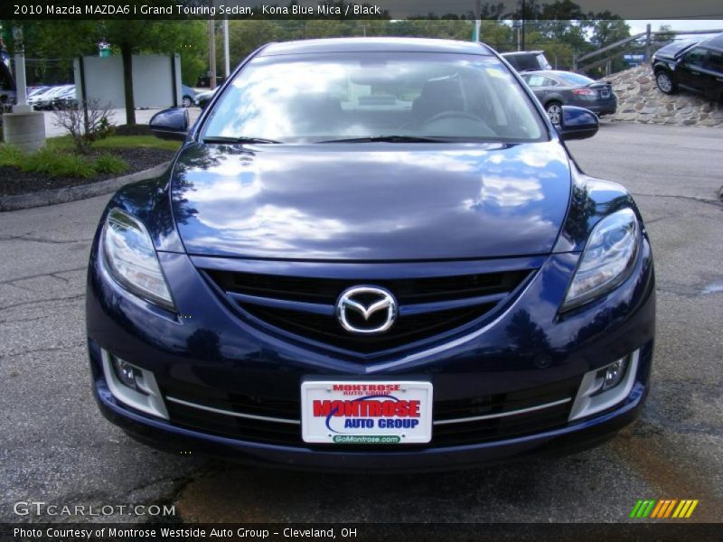 Kona Blue Mica / Black 2010 Mazda MAZDA6 i Grand Touring Sedan