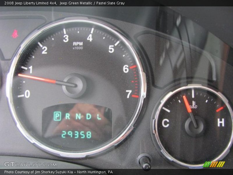 Jeep Green Metallic / Pastel Slate Gray 2008 Jeep Liberty Limited 4x4