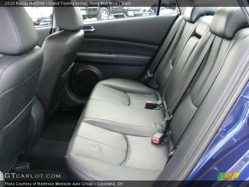 Kona Blue Mica / Black 2010 Mazda MAZDA6 i Grand Touring Sedan
