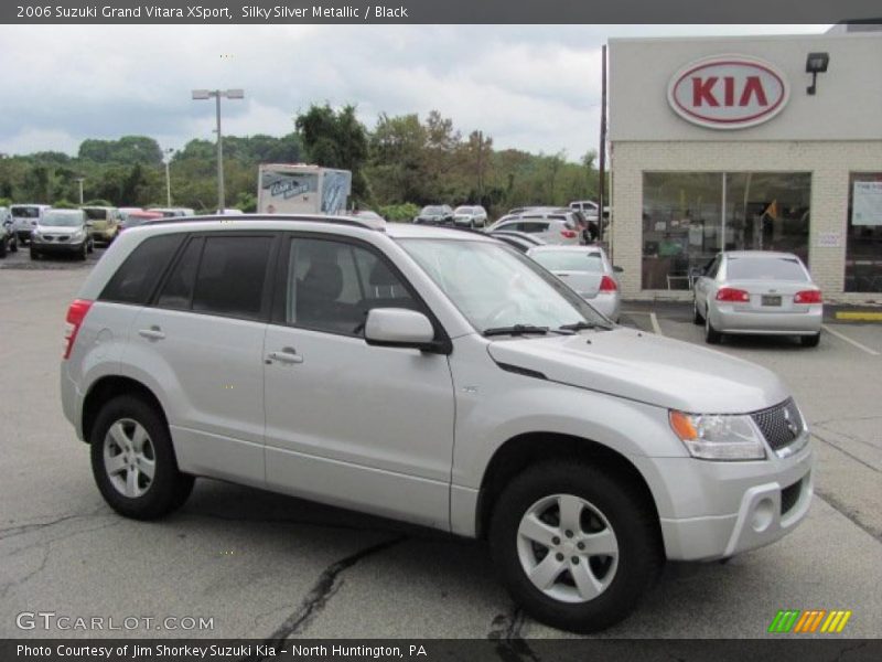 Silky Silver Metallic / Black 2006 Suzuki Grand Vitara XSport