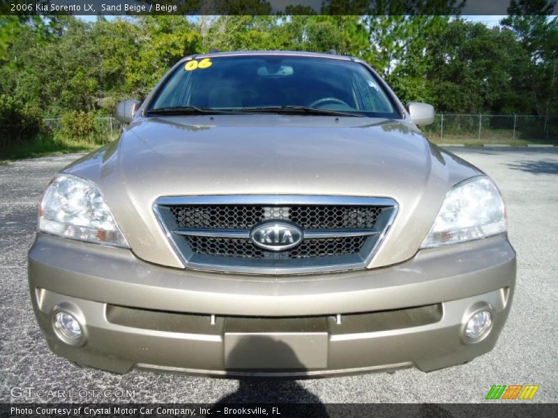 Sand Beige / Beige 2006 Kia Sorento LX
