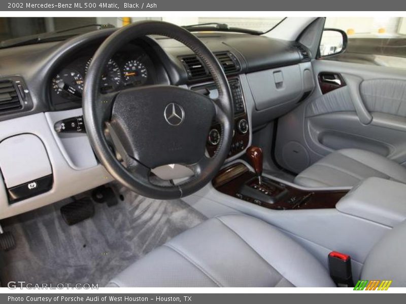 Black / Ash 2002 Mercedes-Benz ML 500 4Matic