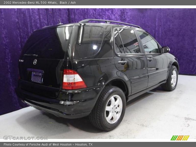 Black / Ash 2002 Mercedes-Benz ML 500 4Matic