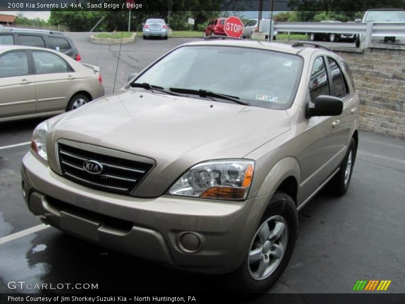 Sand Beige / Beige 2008 Kia Sorento LX 4x4