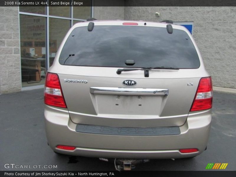 Sand Beige / Beige 2008 Kia Sorento LX 4x4