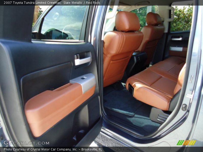Slate Metallic / Red Rock 2007 Toyota Tundra Limited CrewMax