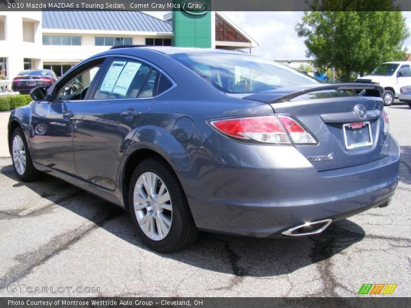 Comet Gray Mica / Gray 2010 Mazda MAZDA6 s Touring Sedan