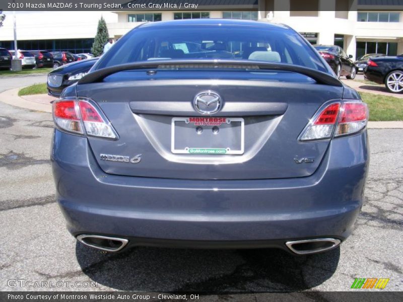 Comet Gray Mica / Gray 2010 Mazda MAZDA6 s Touring Sedan