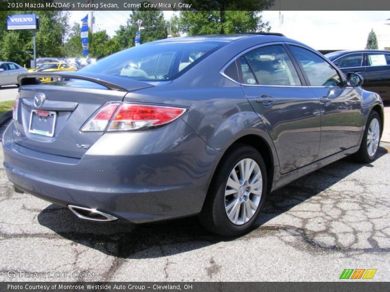 Comet Gray Mica / Gray 2010 Mazda MAZDA6 s Touring Sedan